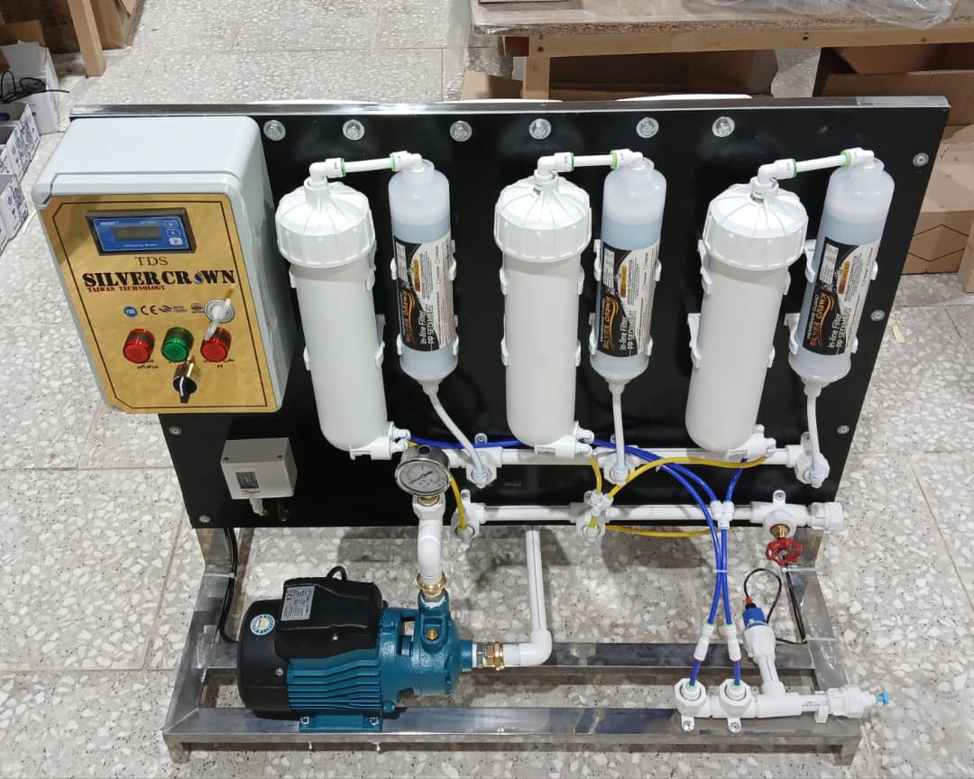 فروش ساخت دستگاه تصفیه آب نیمه صنعتی و صنعتی تصفیه صنعت در اهواز